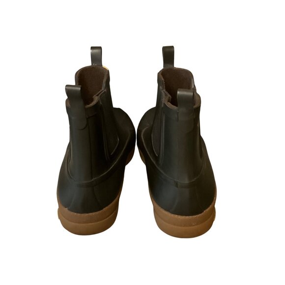 Sperry Mens Waterproof Rubber Chelsea Boots Brown Size 9M Durable outdoor rain - Picture 6 of 13